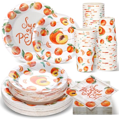 250 Pcs Fall Disposable Tableware Set Serves 50 H38198