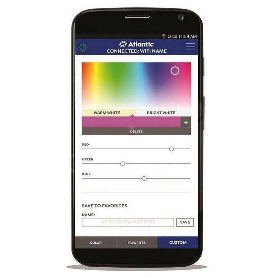 Color Changing 6x22 Hardscape Light P52674