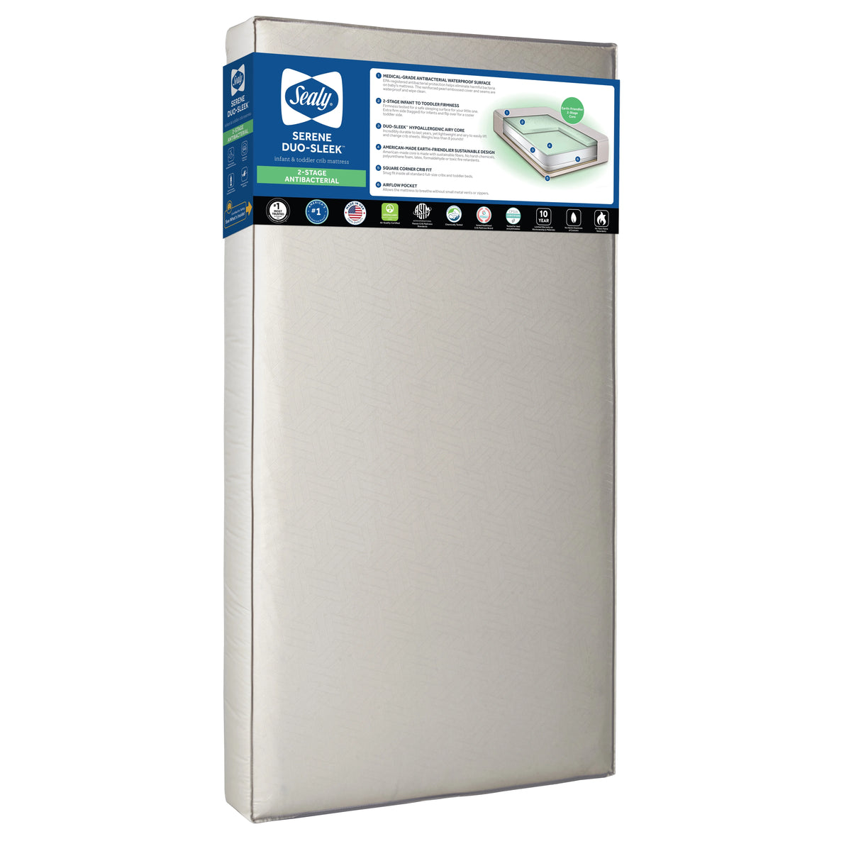 2-Stage Foam Crib Mattress G94342