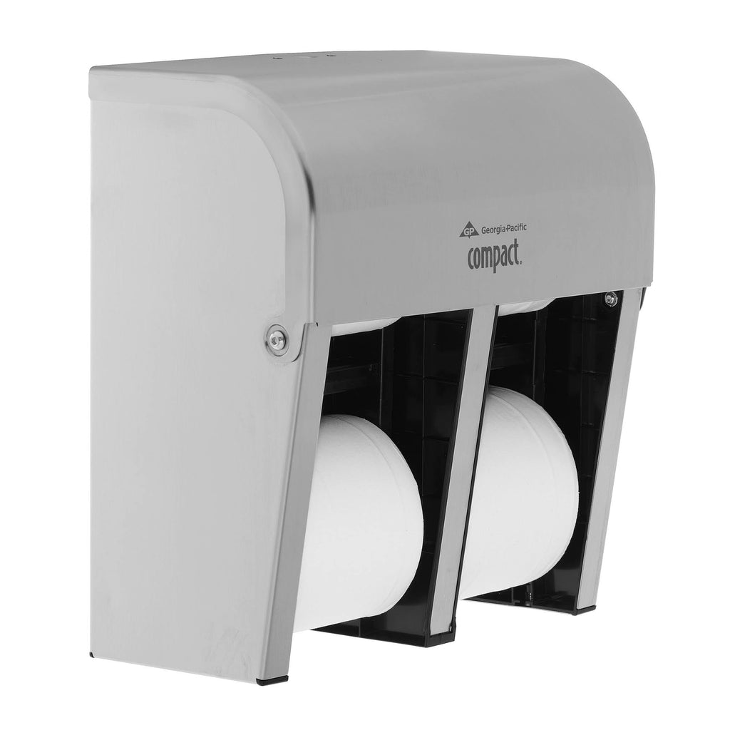 Compact Coreless Quad-Roll Vertical Bathroom Tissue Dispenser C190658