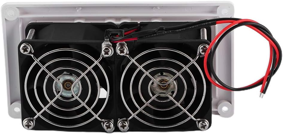 12V 25W RV Side Air Vent Exhaust Fan with Mounting Screws B710104