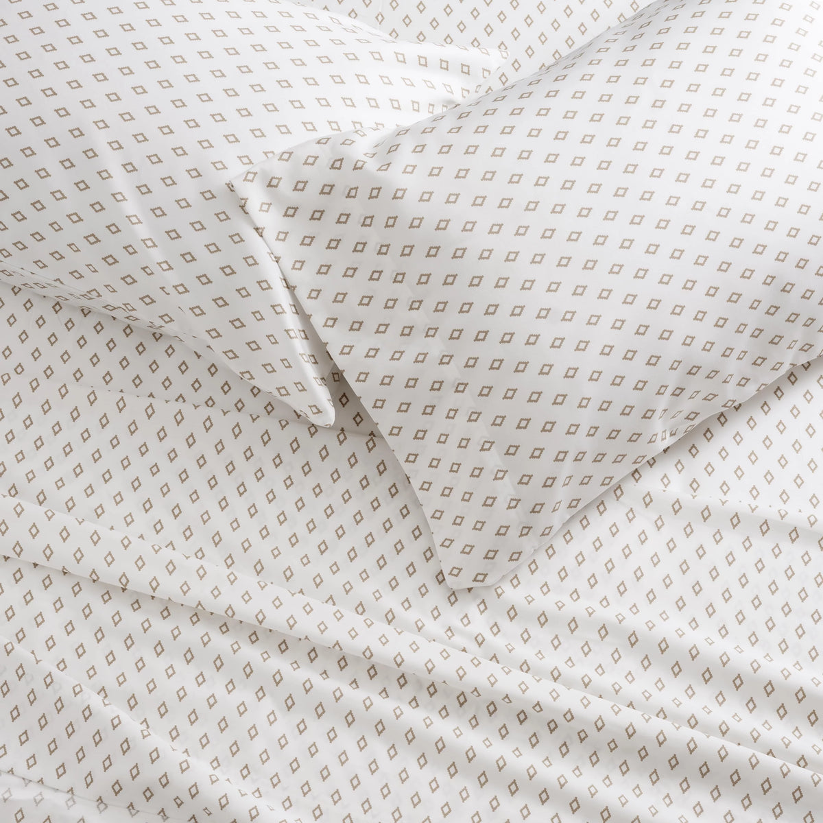 Queen Soft Cotton Rayon Bamboo Bed Sheet Set T6448