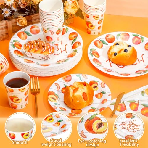 250 Pcs Fall Disposable Tableware Set Serves 50 H38198