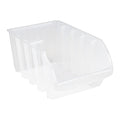 Clear Stacking Bin W436
