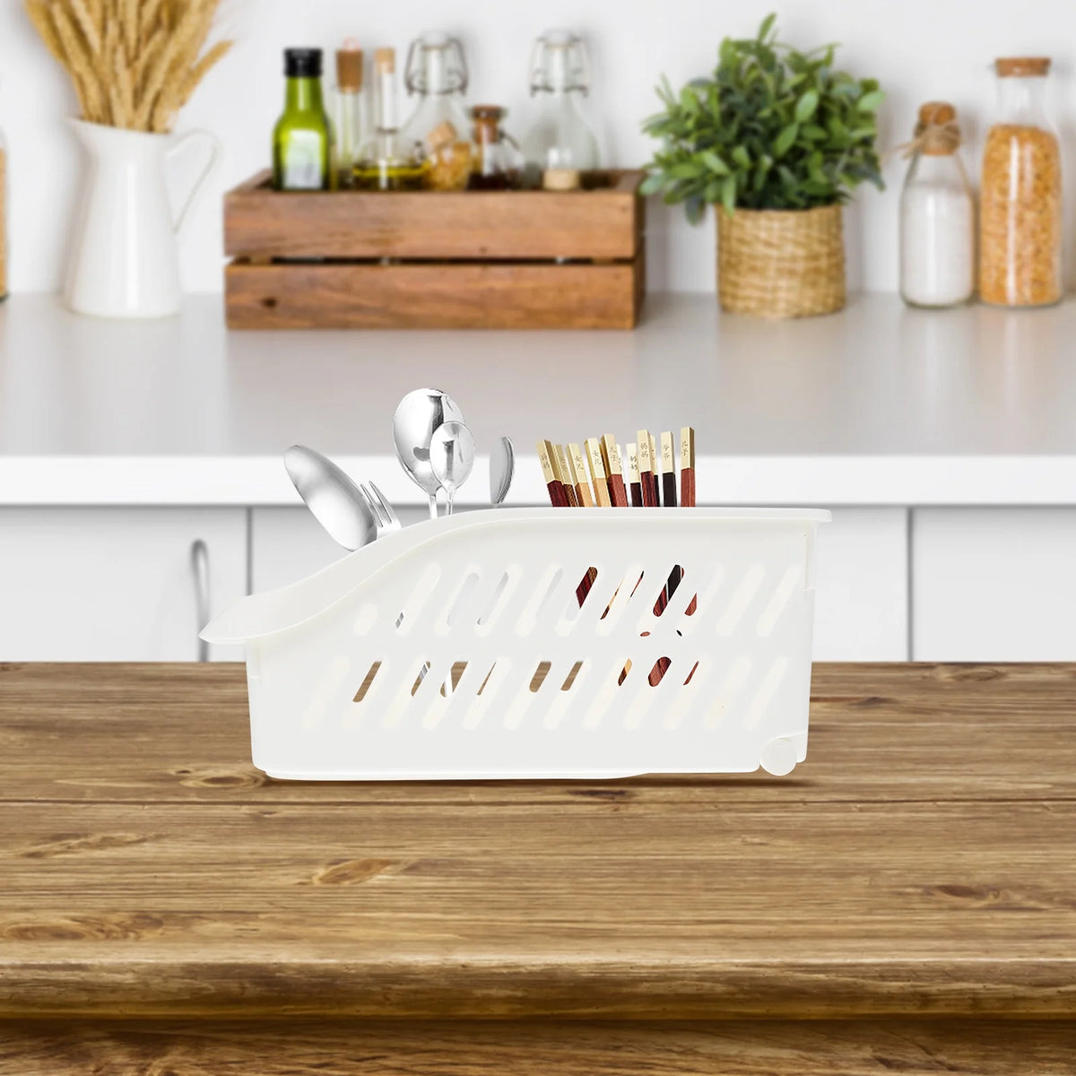 White Storage Basket Toy Bins S5799