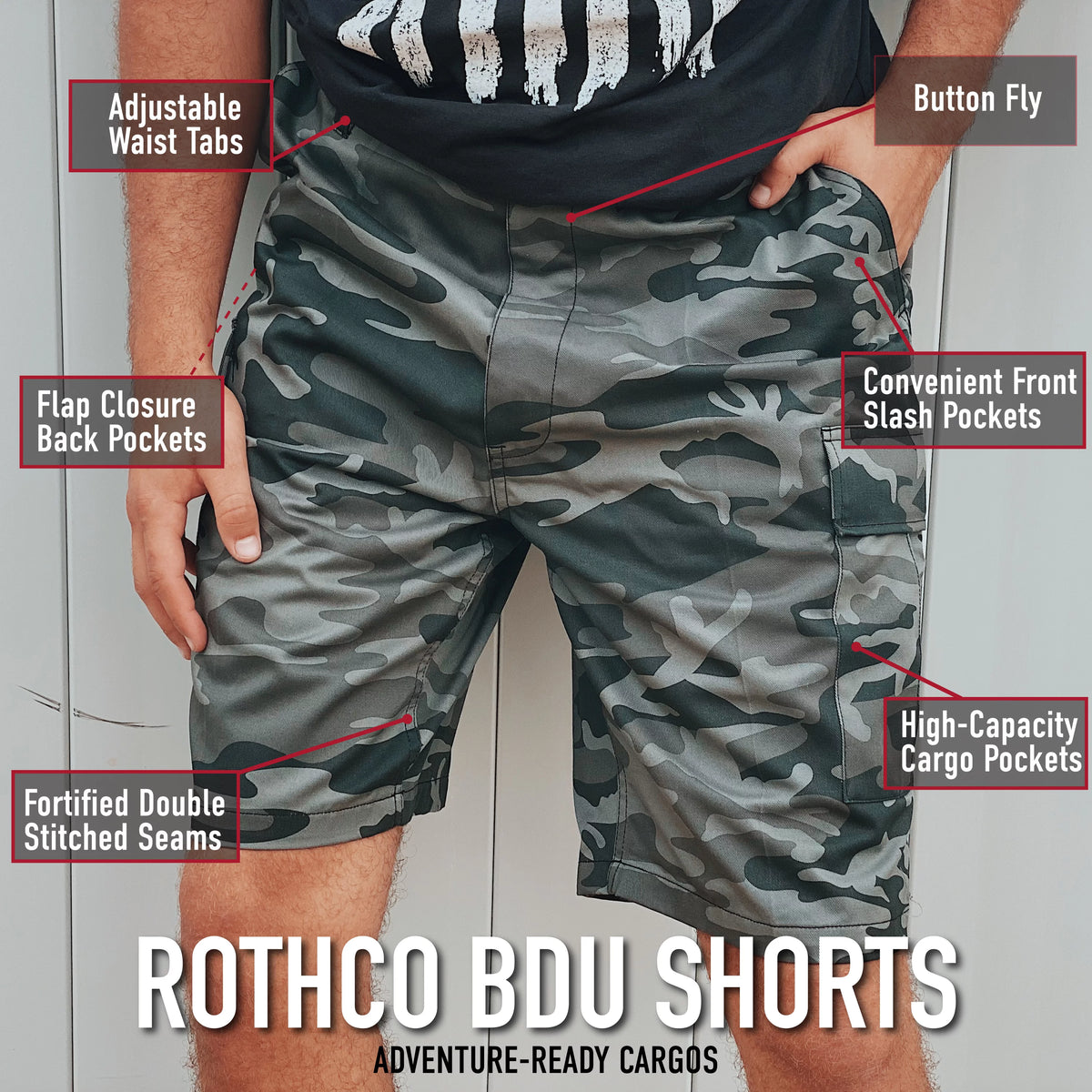 Khaki Cargo Shorts X63052