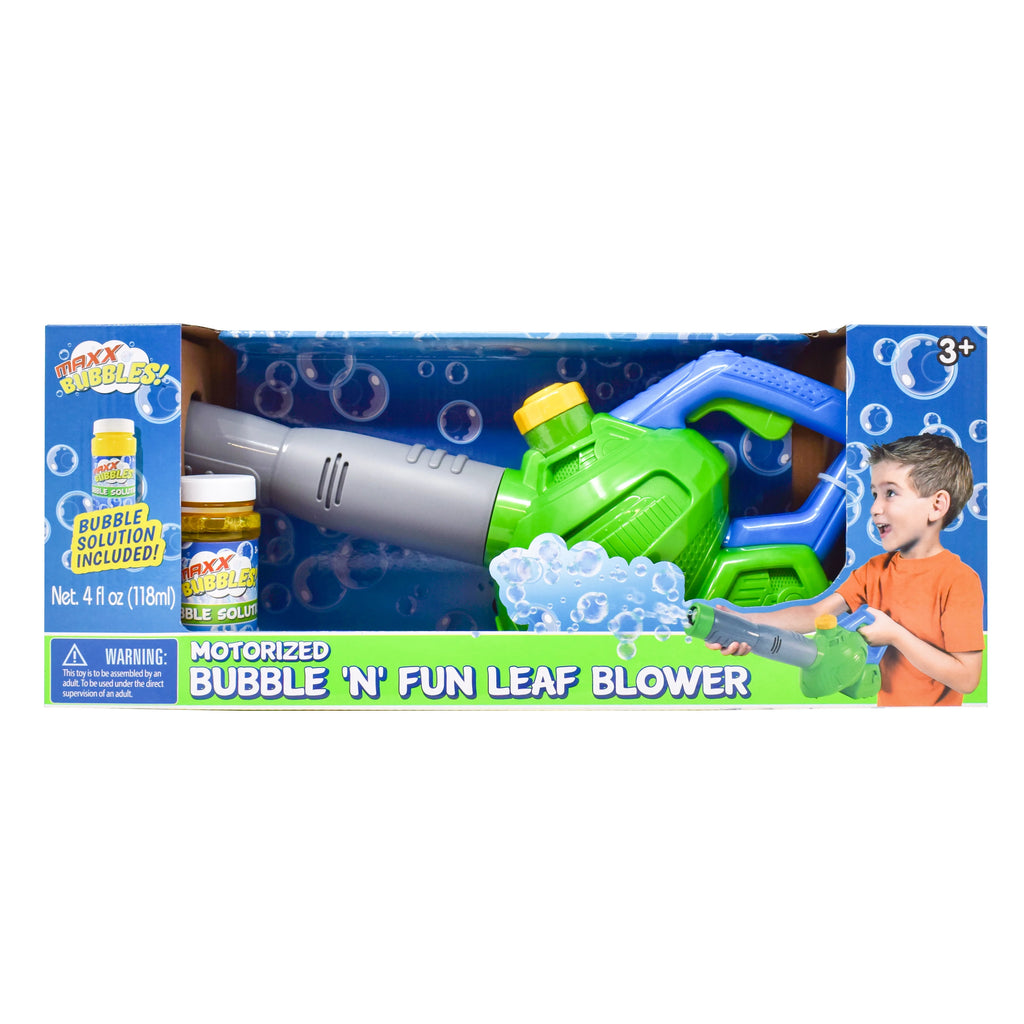 Bubble-N-Fun Toy Leaf Blower with 4oz Refill Solution V11548