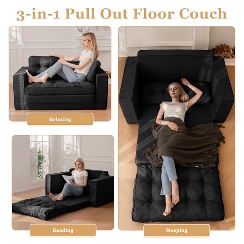 55" Convertible Sofa Bed Couch Futon N231