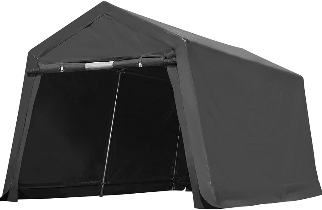 7x12 ft Portable Storage Shelter with 2 Roll up Doors B671310