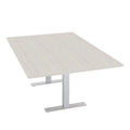 6 Person Rectangular Conference Table 48X72 Metal T-Bases Y869541