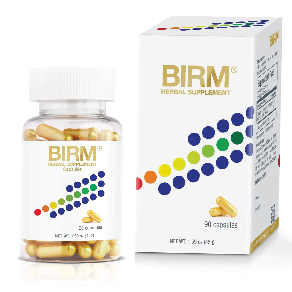 90 Capsules Herbal Supplement A8986
