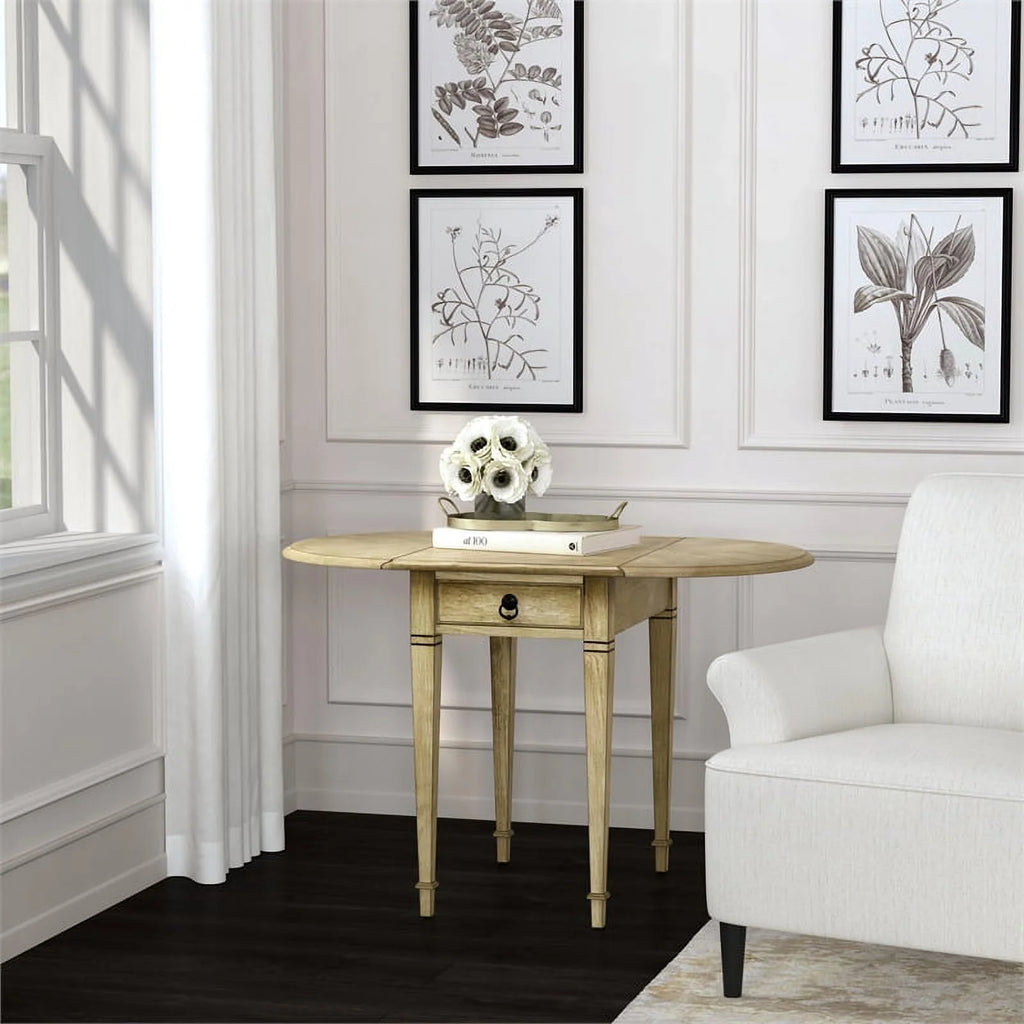 Beige Pembroke Side Table L927234
