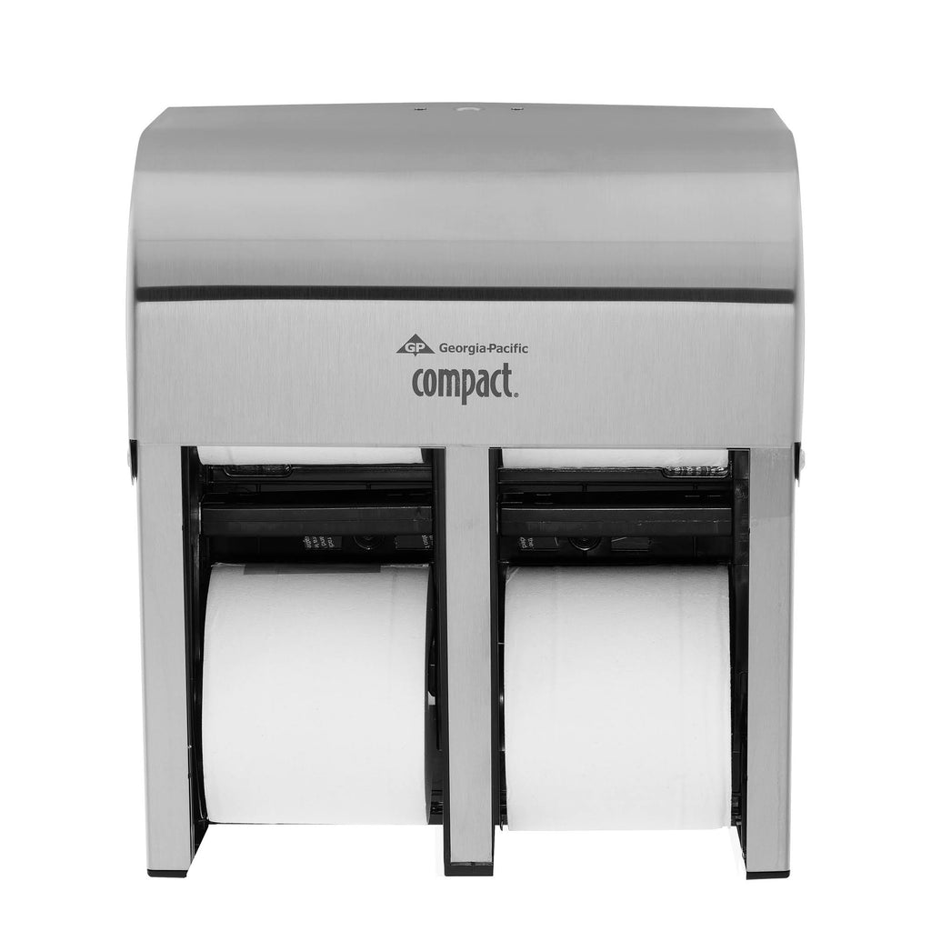 Compact Coreless Quad-Roll Vertical Bathroom Tissue Dispenser C190658