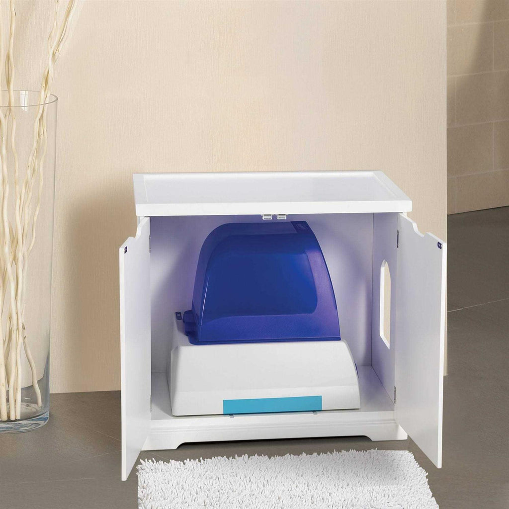 White Cat Washroom Bench M91174