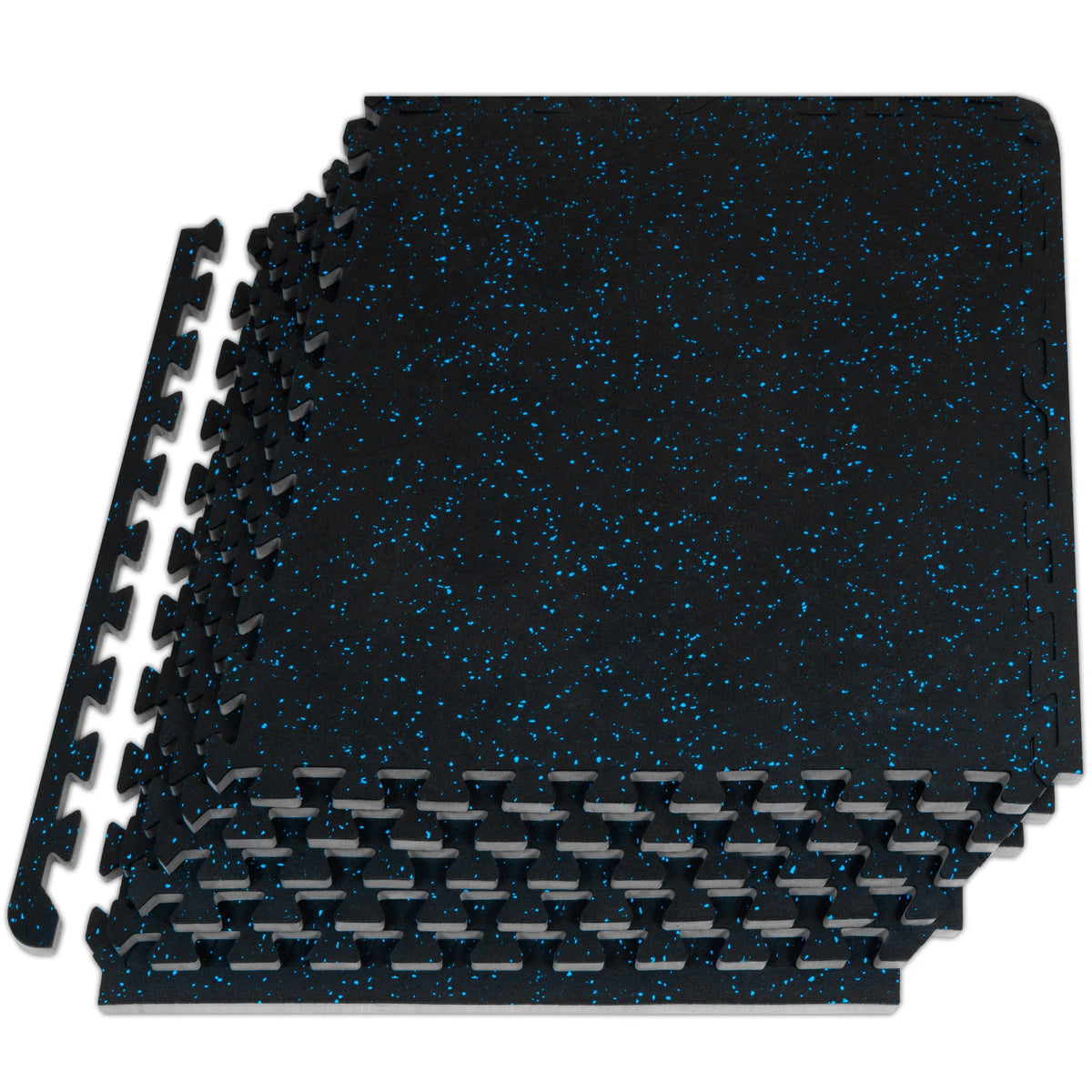 Blue 3/4-in Exercise Puzzle Mat 6 Tiles Q37210