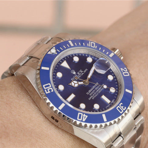 Silver/Blue 40mm K540325