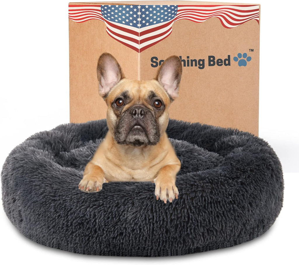 Extra Large Washable Plush Dog Bed Pack of 2 S37514