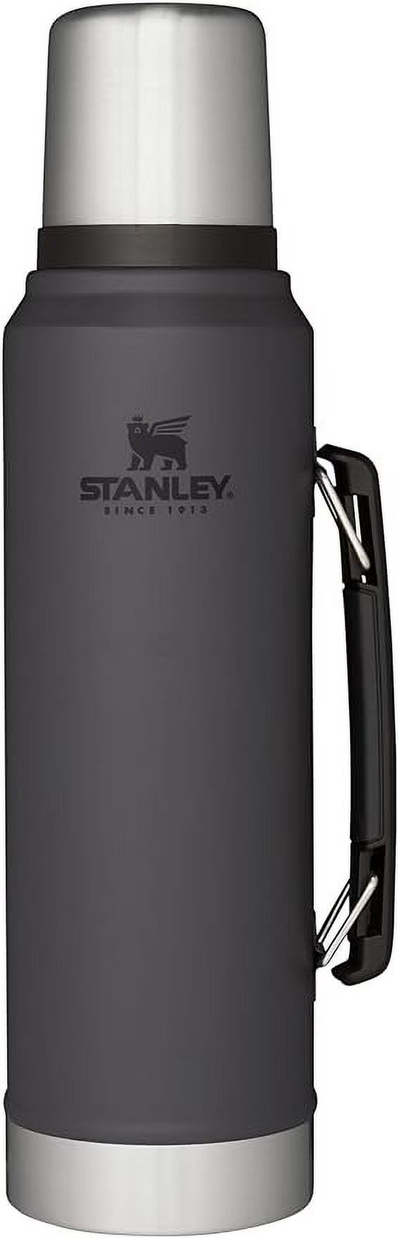 Matte Black 1.1 QT Vacuum Insulated Stainless Steel Bottle X7482
