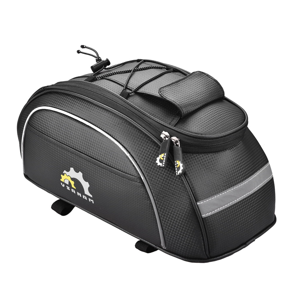 Waterproof Insulated Cooler Bag Bike Trunk Bag Rear Rack Bag Pannier U792443