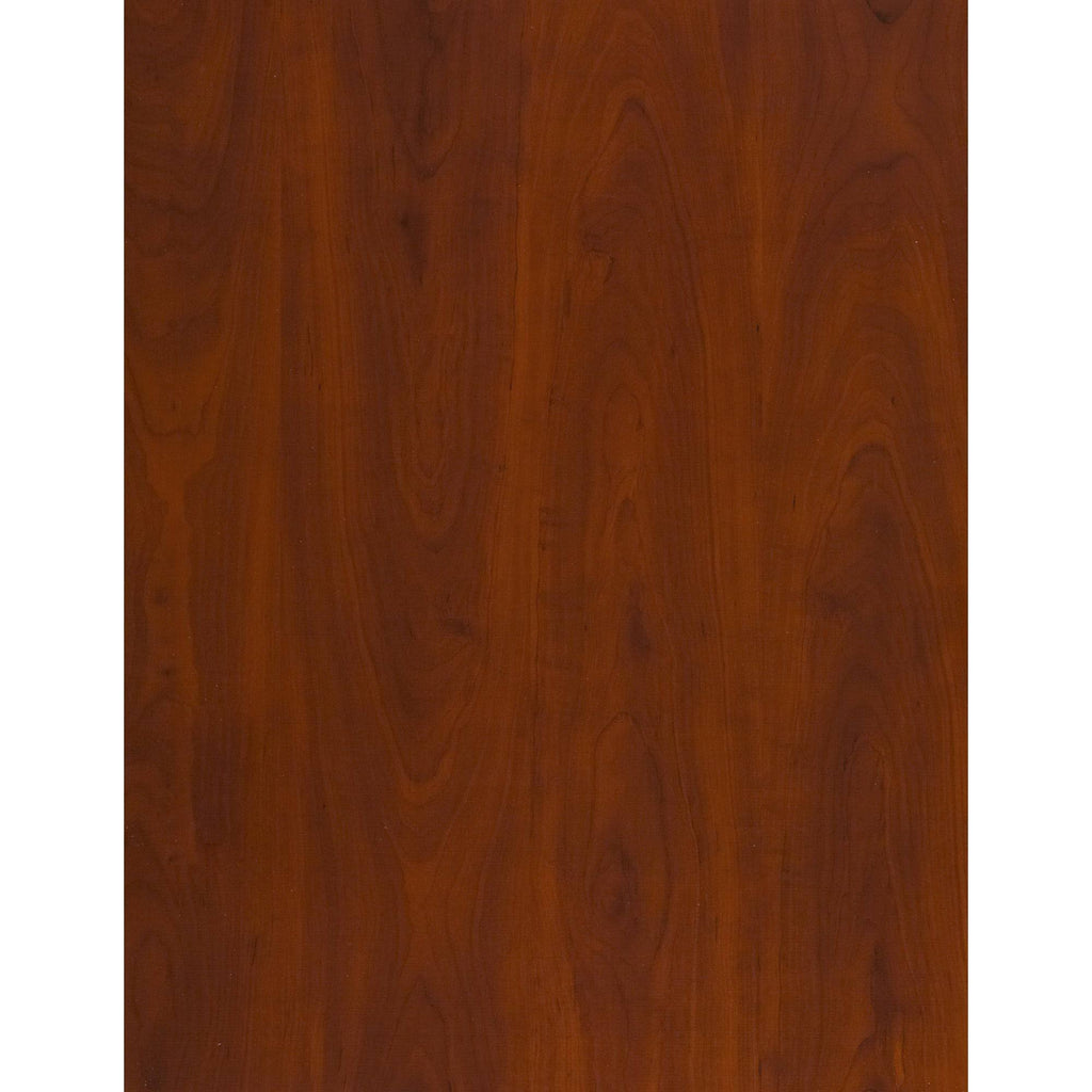 Cherry 5 Shelf Bookcase with Doors W6194