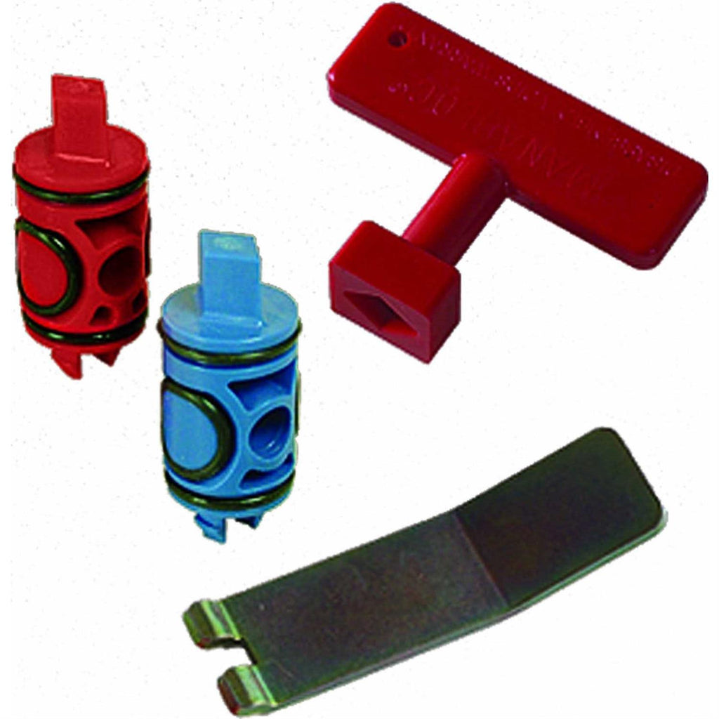 Red and Blue Valve Stem Replacement Kit E5008