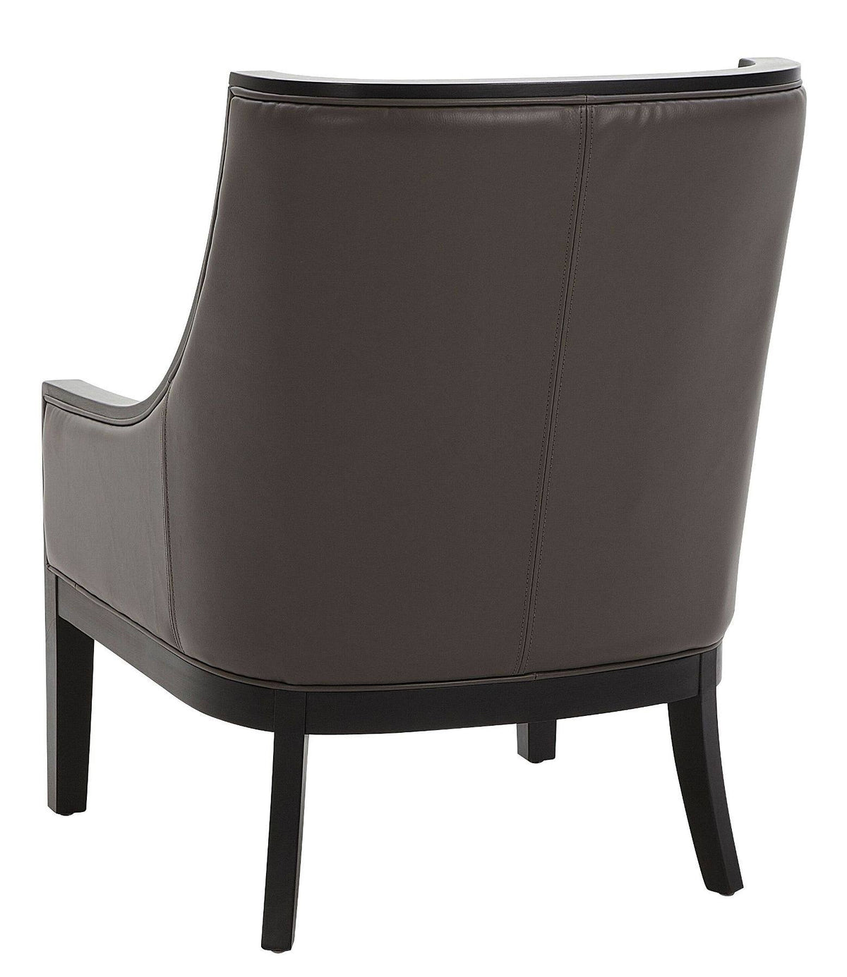 Grey Leather Armchair L25516