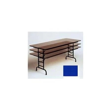 Blue HPL Folding Table H151129