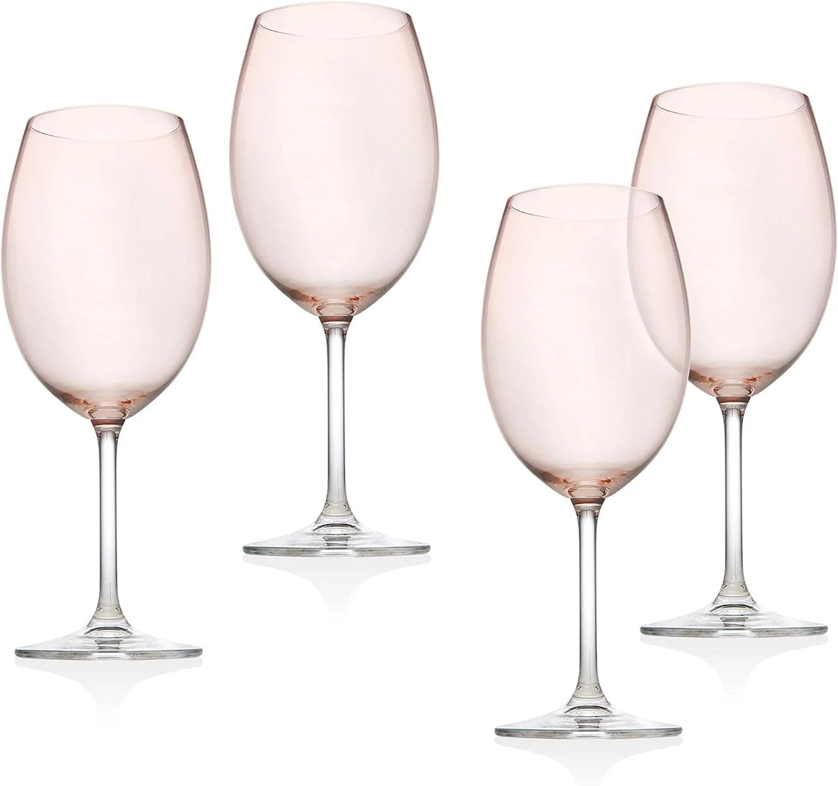 Stemmed Wine Glasses Set Of 4 12Oz Q739105
