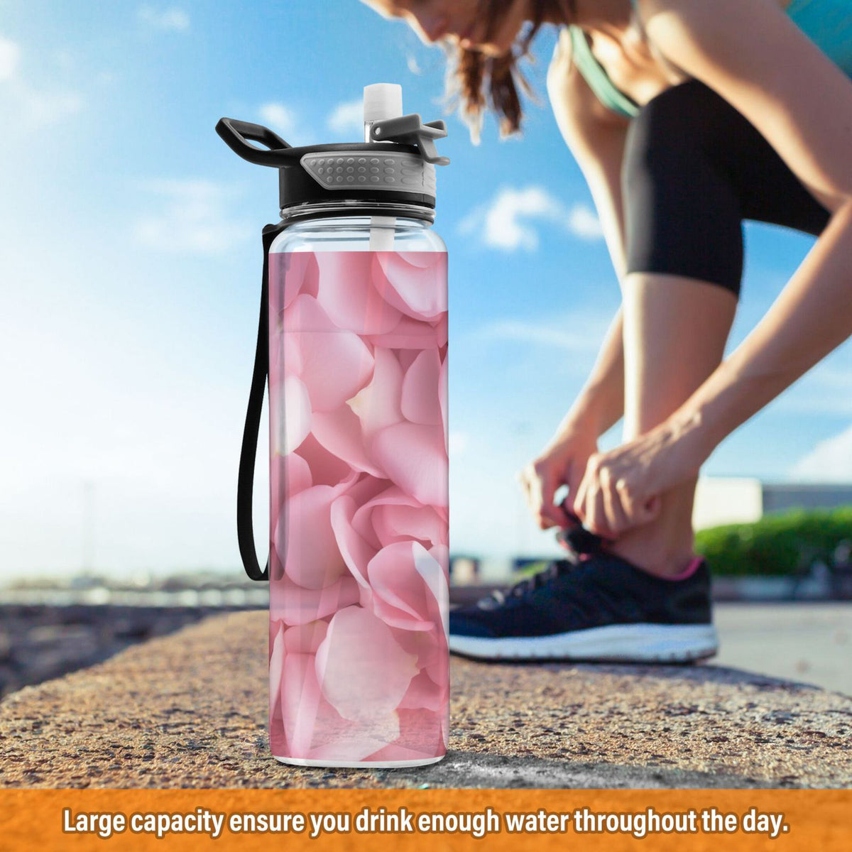32oz Tritan Water Bottle with Straw E27200