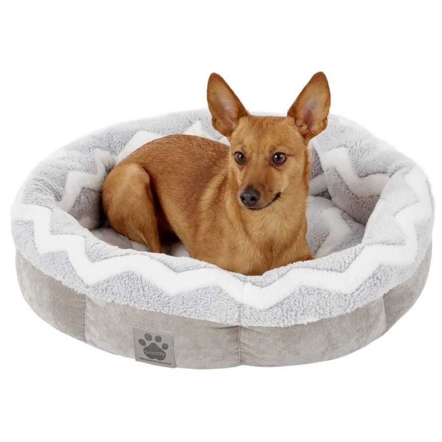 Round Shearling Pet Bed P83521