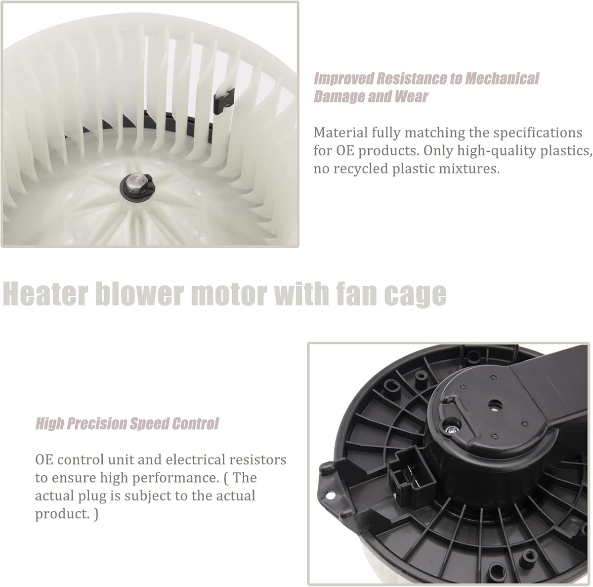 Blower Motor with Fan Cage V9824