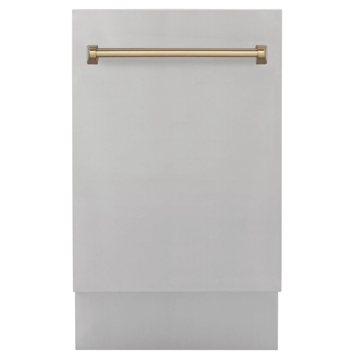 18 in. Stainless Steel Dishwasher with Champagne Bronze Handle Z66806