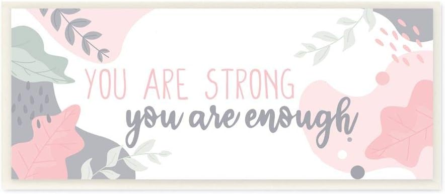 Pink Floral Quote Canvas Wall Art S17862