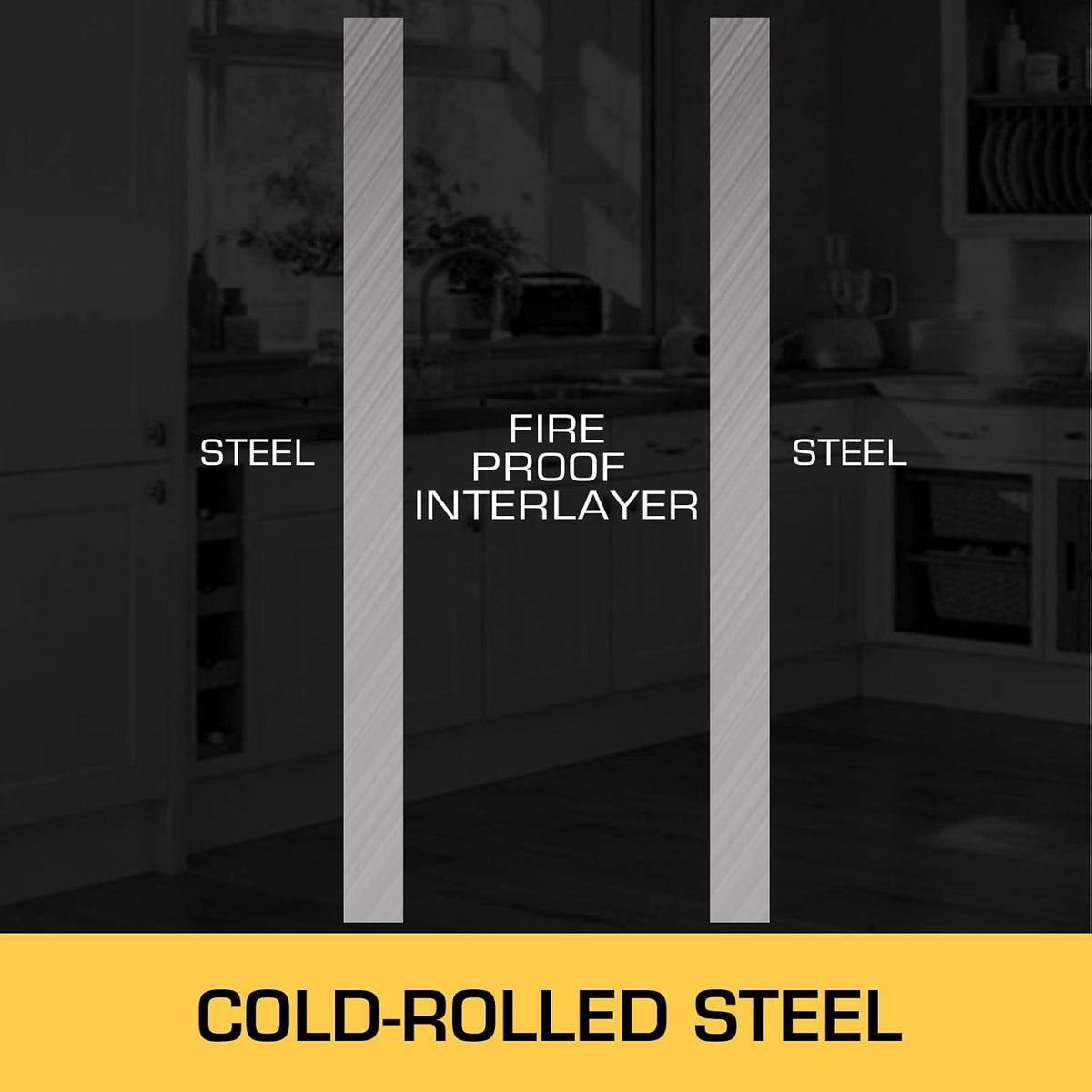 17 x 17 x 22 Galvanized Steel Flammable Storage Cabinet R57501