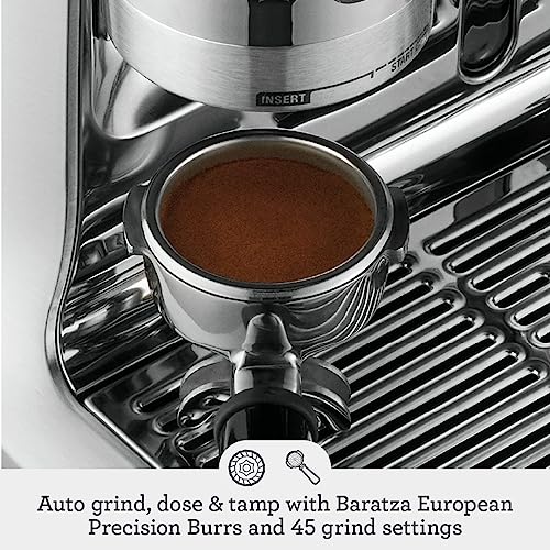Brushed Stainless Steel Espresso Machine V485853