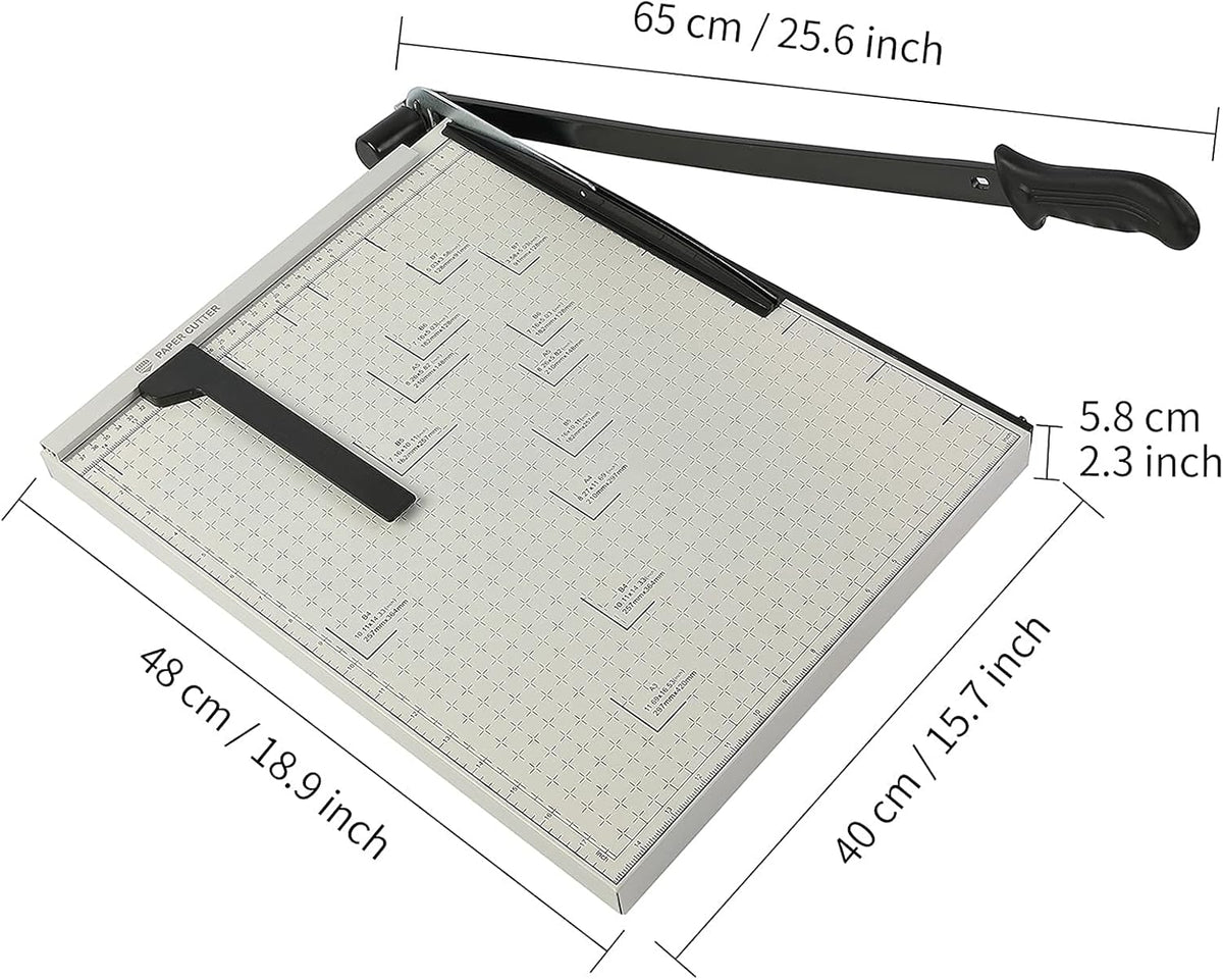 A3 Guillotine Paper Trimmer 18” Cutting Length 10-Sheet Capacity X795