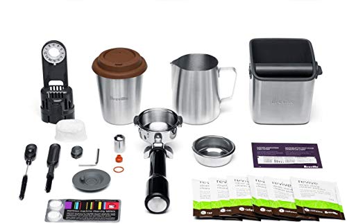 Brushed Stainless Steel Espresso Machine V485853