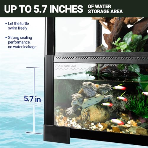 100 Gallon Extra Tall Reptile Tank with Mesh S8002