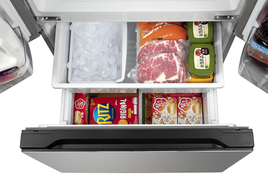 17.7 Cu. Ft. French Door Refrigerator, Platinum Silver Z690