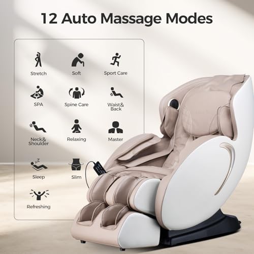 3D Full Body Shiatsu Massage Chair with Heating R177848