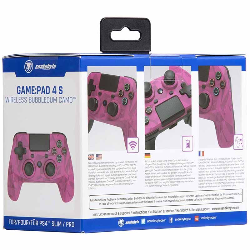 Wireless PS4 Controller Bubblegum Camo Z47988