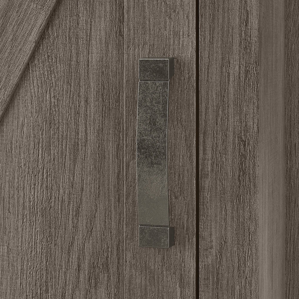 Tall Narrow 5 Shelf Bookcase with Door D59104