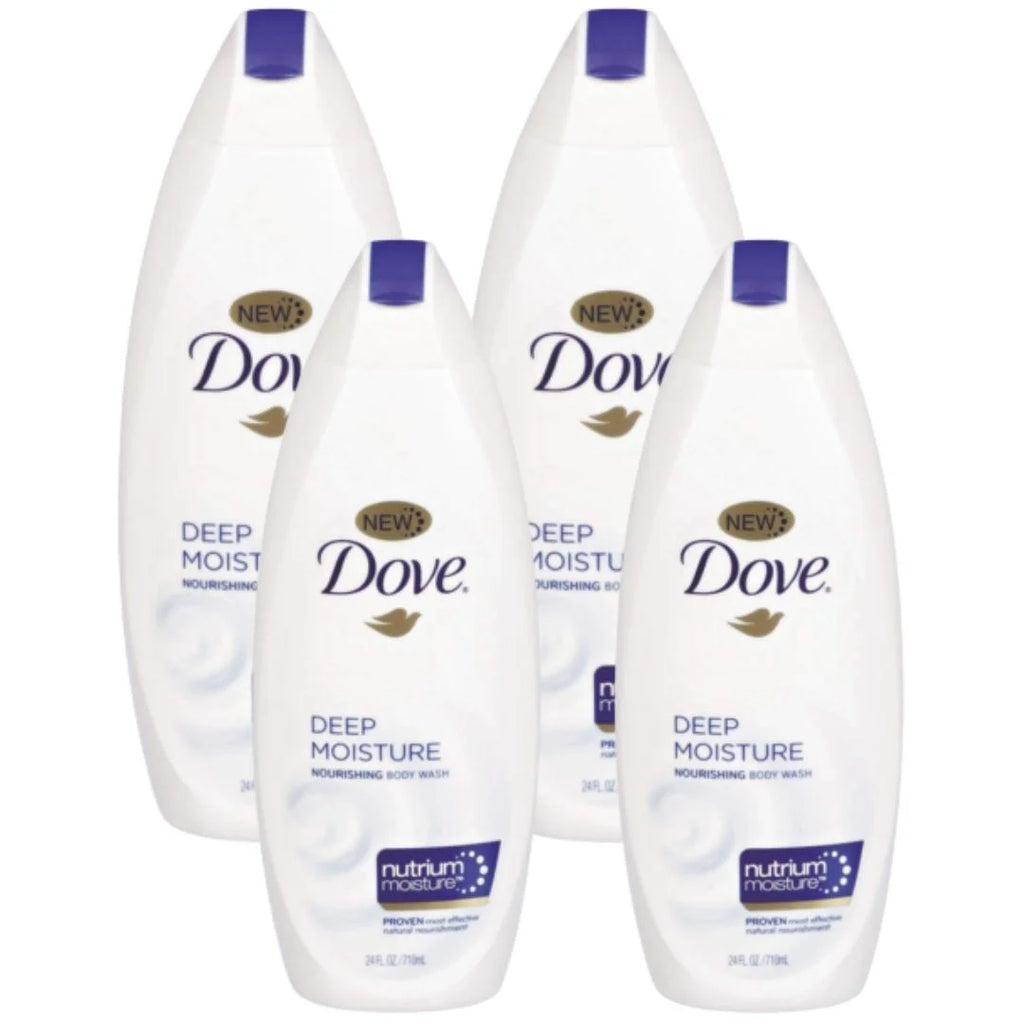 Moisturizing Body Wash with Essential Oils, 24 Fl OZ, 4 Bottles G139