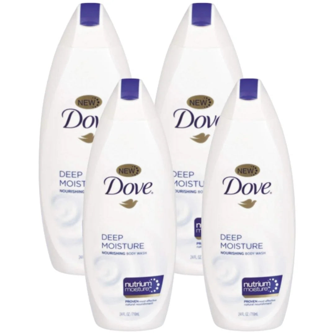 Moisturizing Body Wash with Essential Oils, 24 Fl OZ, 4 Bottles G139