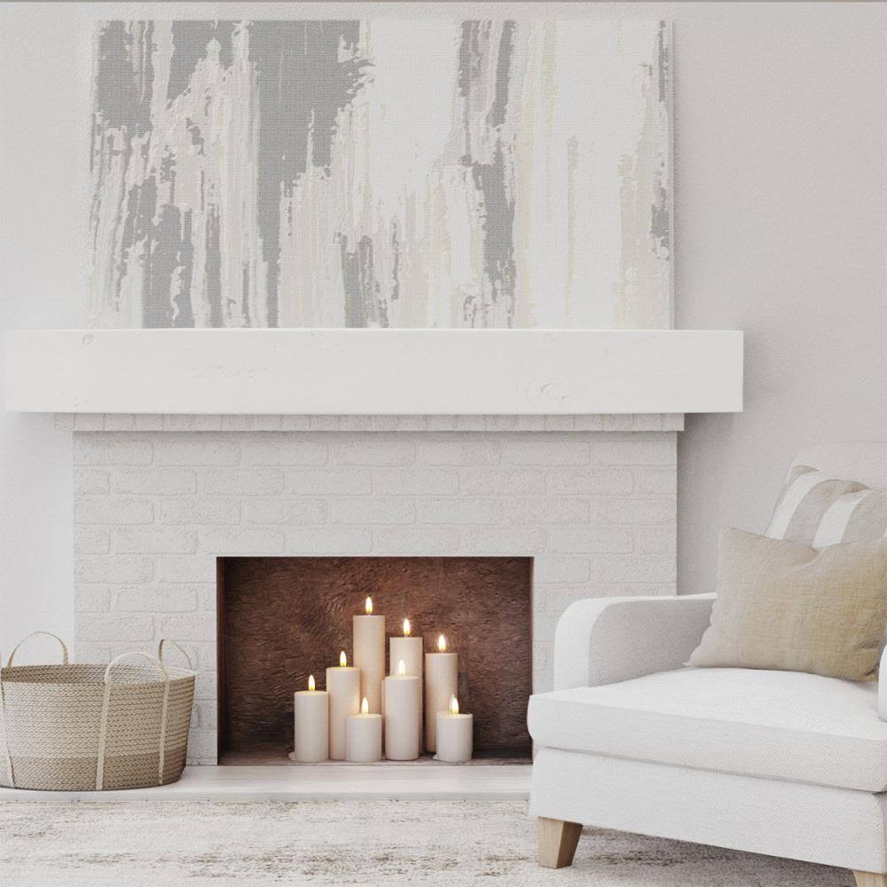 Knotty Pine Faux Wood Fireplace Mantel G812