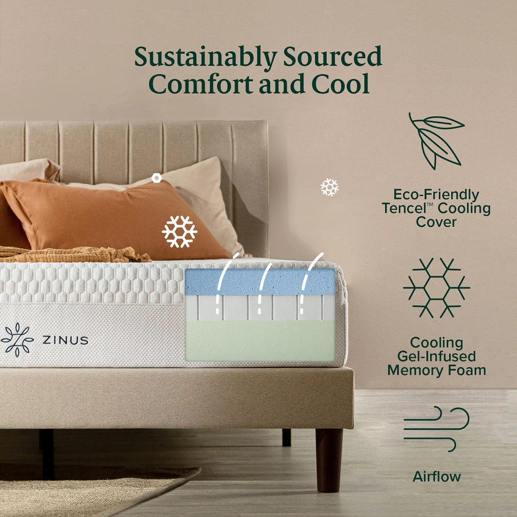 12 Memory Foam Mattress, Full P79753