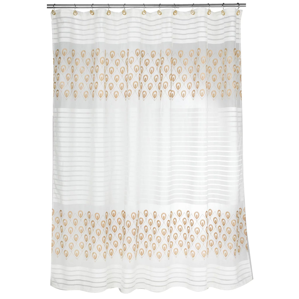 Shower Curtain and Hooks Set X289