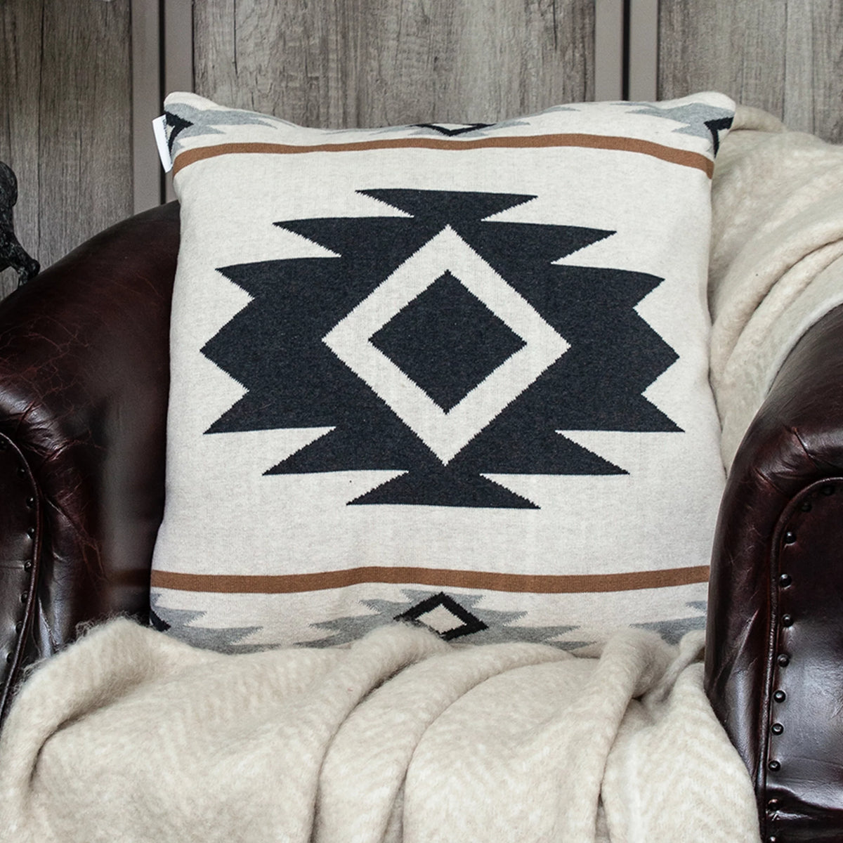 Southwest Cotton Throw Pillow Z6799
