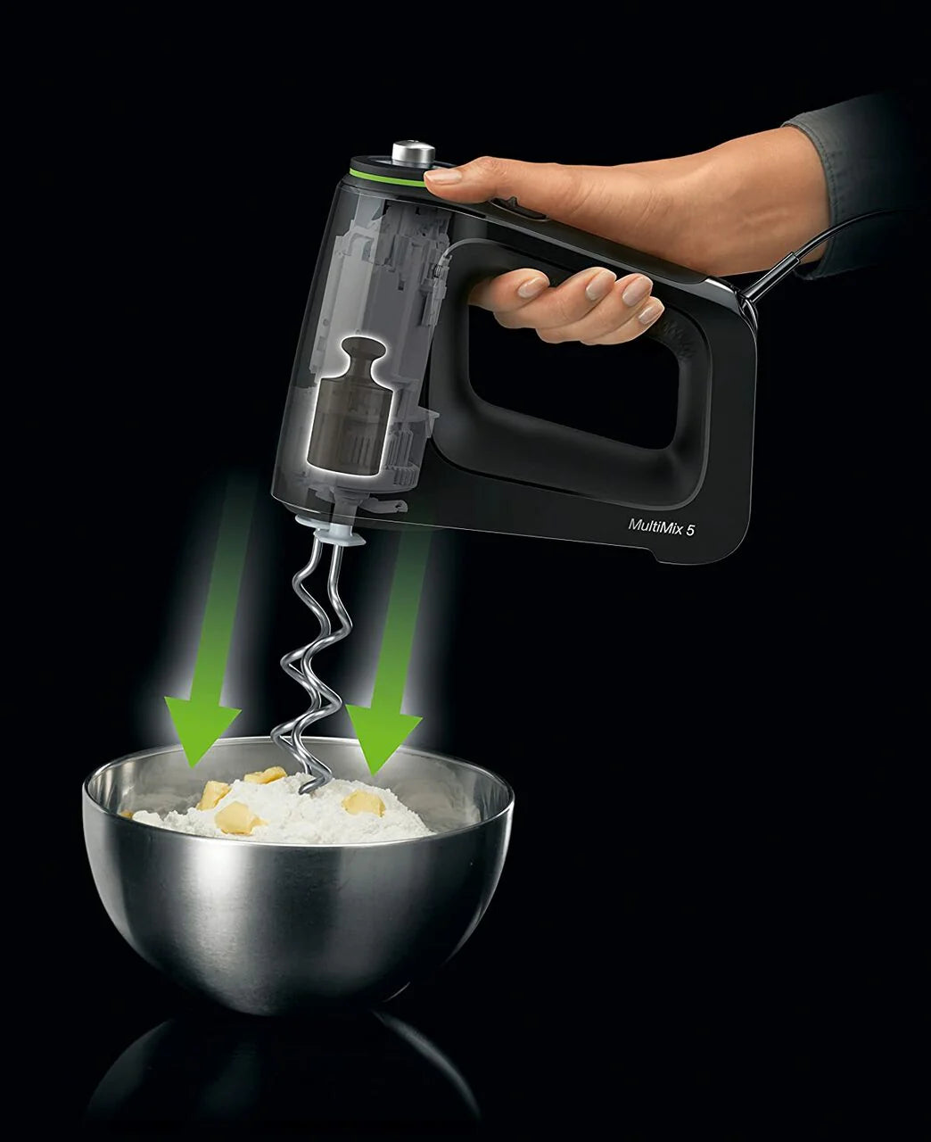 Black 350W Hand Mixer V471