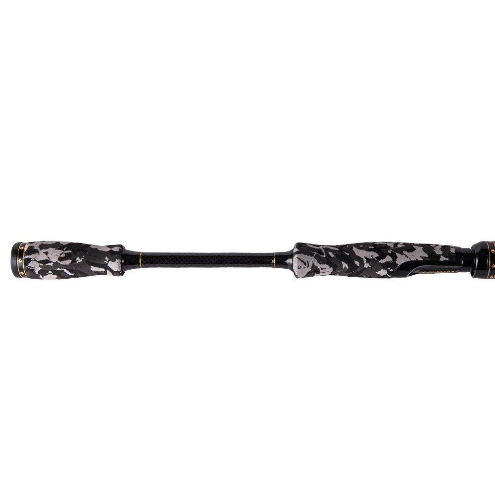 Camo 2-Piece 7-Feet Spinning Rod Carbon Fiber Spincasting Fishing Rod with 2 Tips S673